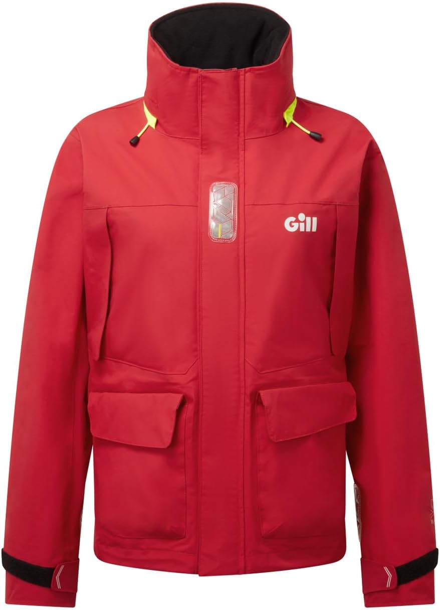 Gill Womens OS3 Coastal Cruising Jacket - Waterproof & Breathable with Fully Taped Seams
