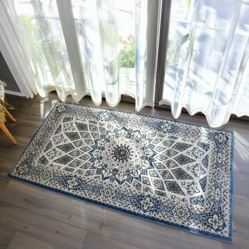 ���փ}�b�g �}�b�g ��1�� 80x150 cm �~�� �E�B���g���D �l�C�r�[ �u���[ �� ���_���I�� ���Ѝ݌� (�X�R�[�v80×150 NAVY/RN8-B)