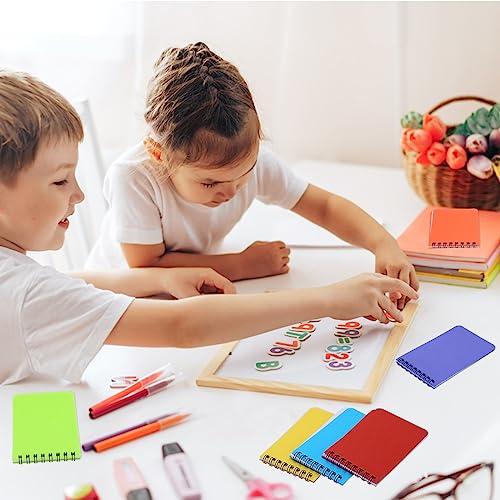 10 Pack Pocket Notebook Small Spiral Notebook 3 x 5 Inch Mini Notepad Colorful Memo Notebook Bulk Note Pads Lined Notebooks for School Office Supplies - Image 6