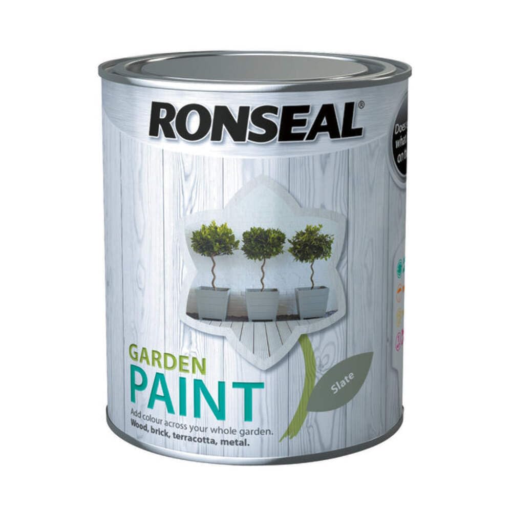 Ronseal General Purpose Garden Paint Slate 750ml