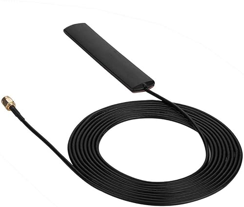 Antena de radio masculina de SMA, banda completa móvil bidireccional del soporte de cristal de la antena de radio móvil del escáner de banda ancha