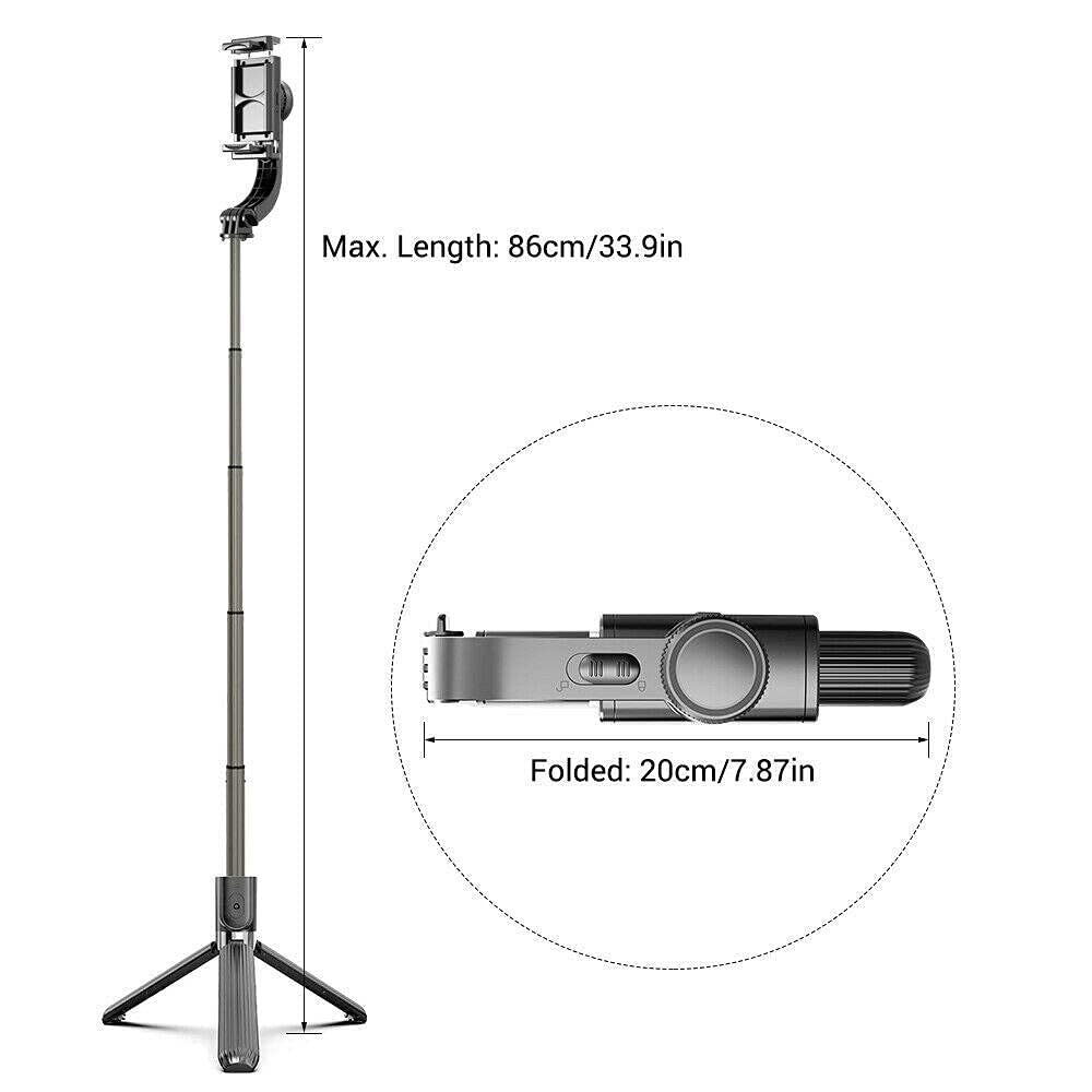 Gimbal for Phone,Camera Tripod Stand for Phone, Smartphone Gimbler for iPhone with Anti-Shake 1-Axis STABILIZER for Android & iOS Ideal for Vlogging Reels YouTube Travel Videos — Amazon image 8