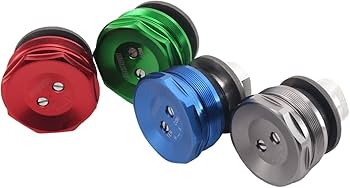 Amazon.com: MTLBCYCLE Upper Front Preload Fork Caps For Kawasaki