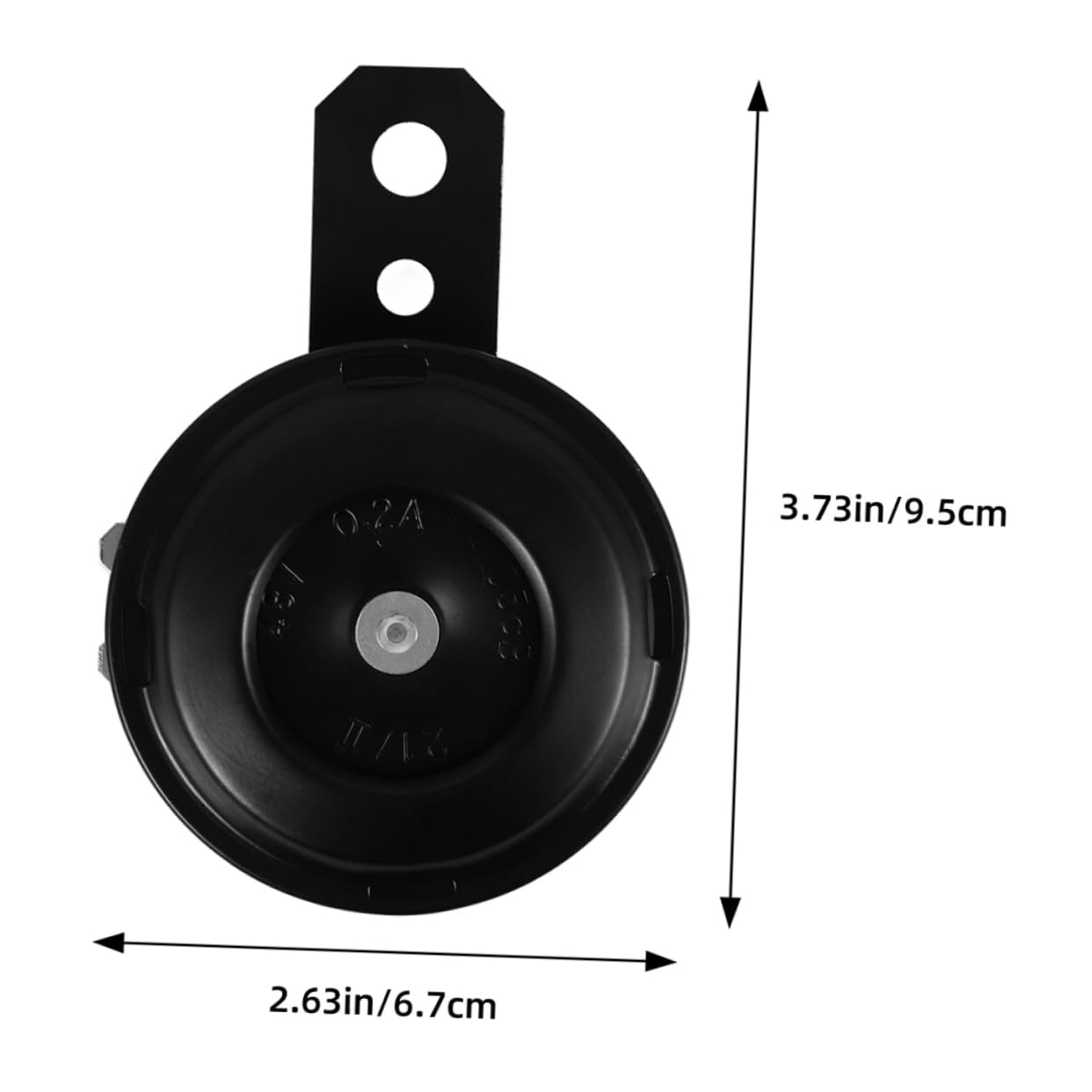 SOLUSTRE Loudly Horns for Motorcycles 2pcs Electric Scooter Bells Universal Fit for Ebikes Cars Sound