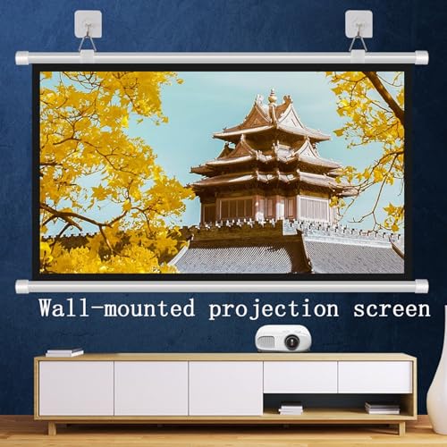 Pantalla de proyección manual 4:3, 72 pulgadas miniatura 2