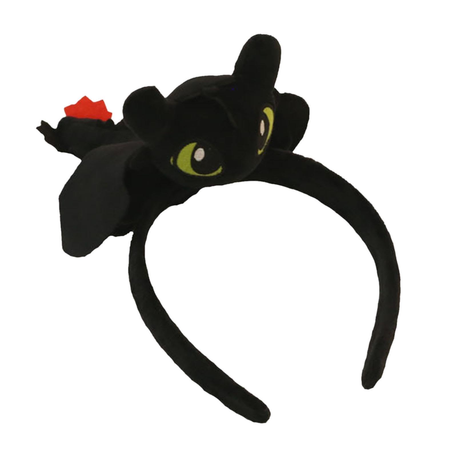 Dinosaur Hairband Hair Accessories for Theme Party Cosplay Halloween Costume Black-image-45