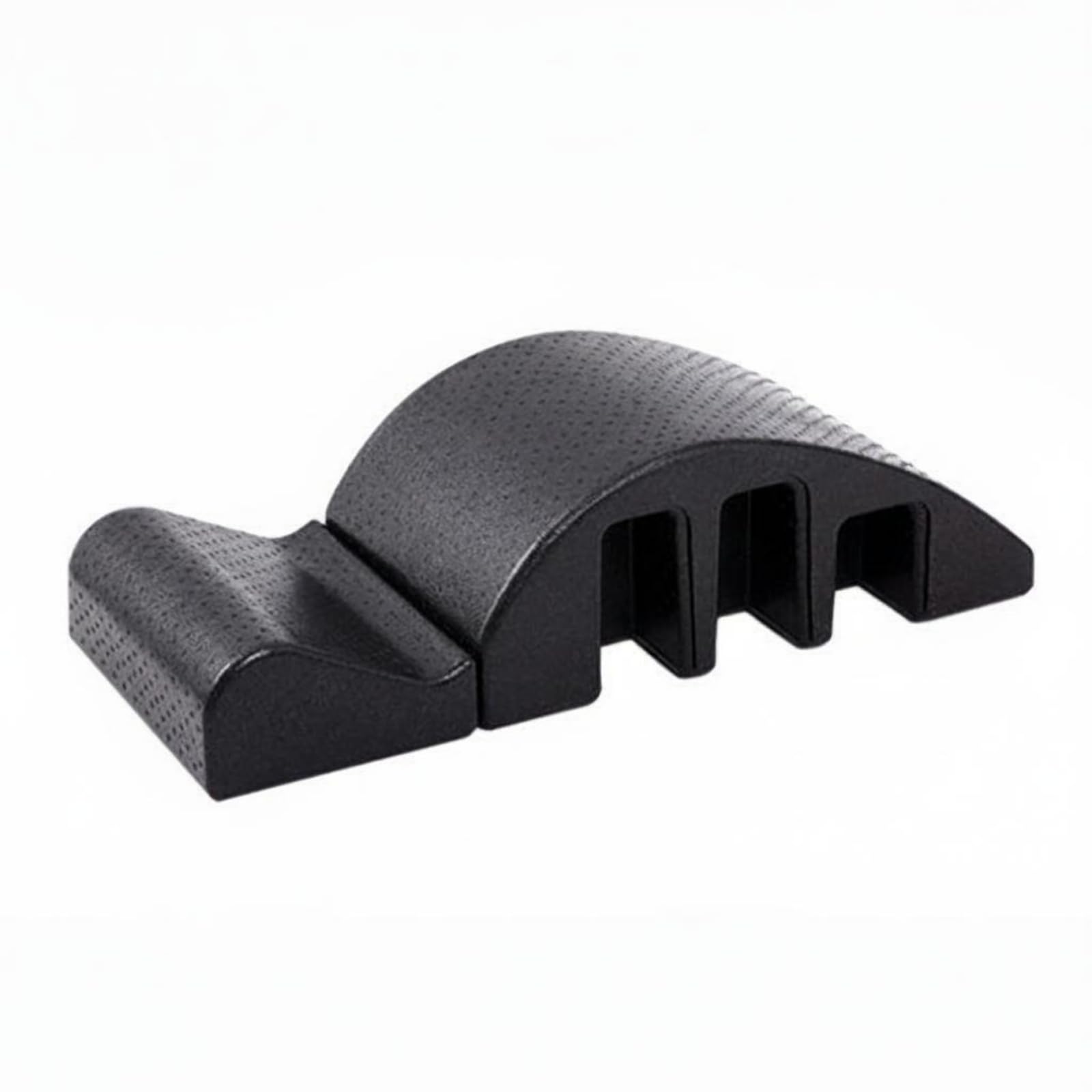 Contoured Pilates Spine Corrector Textured Stretching Aid Stepped Profile Pilates Arched Arched for Floor Exercises, Black | Sporting Goods | Fitness, Running & Yoga | Yoga & Pilates-image-41
