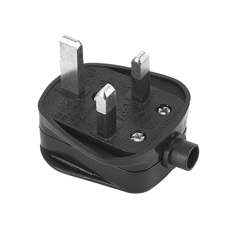 EU Replacement Plug France Power Cable Connector Electrical Socket 4.0mm Male Screw Connections Adapter(10pcs,Tabletop Socket)