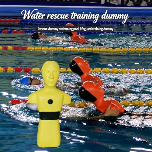 Muñeco de entrenamiento para rescate acuático en piscina miniatura 2