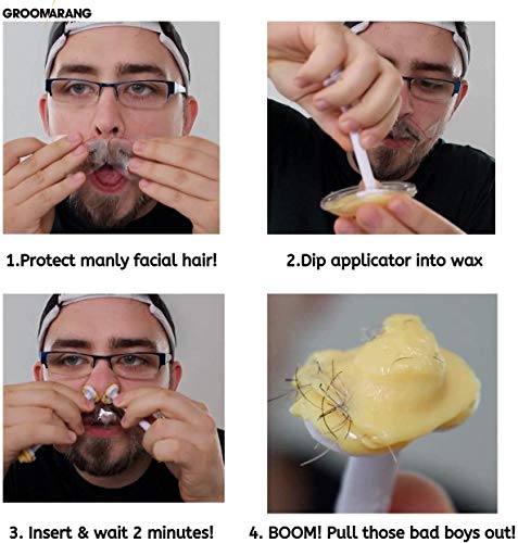 Groomarang 'Adios' Kit cera per la rimozione dei