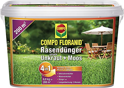 Preisvergleich Produktbild Compo FLORANID® Rasendünger 4in1 6kg