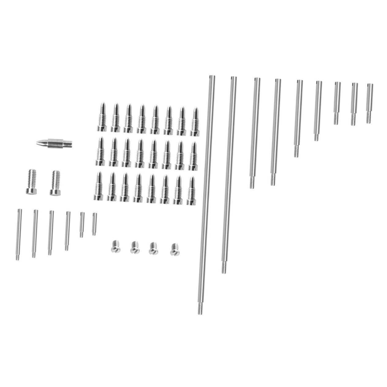TOYANDONA 5ensembles Kit De Réparation Pour Saxophone Alto Accessoires Comprenant Tiges Filetées Vis Et Cheville De Remplacement Pour Instruments à Vent