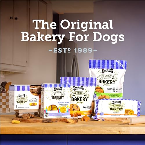 Three Dog Bakery Grain Free Soft Baked Woofers, Peanut Butter & Banana Flavor, Premium Treats for Dogs, 36 Ounce Bulk Resealable Pack (114038) - Thumbnail 6