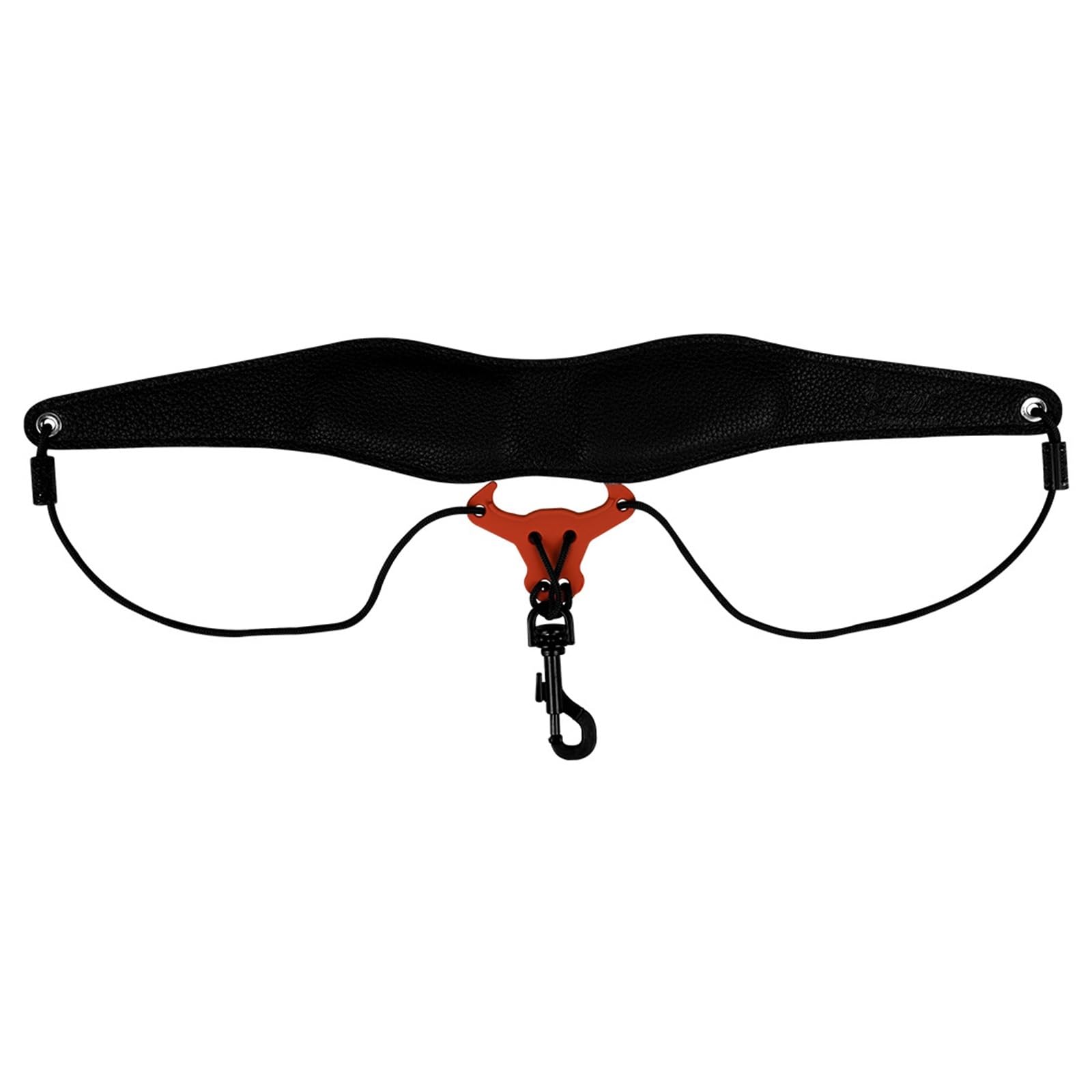 Profesjonalny Akcesoria do saksofonu Saksofonowy Pasek Na Szyję Skórzany Pasek Saksofonowy Wiszący Pasek Dorosły Instrument Muzyczny(Black)