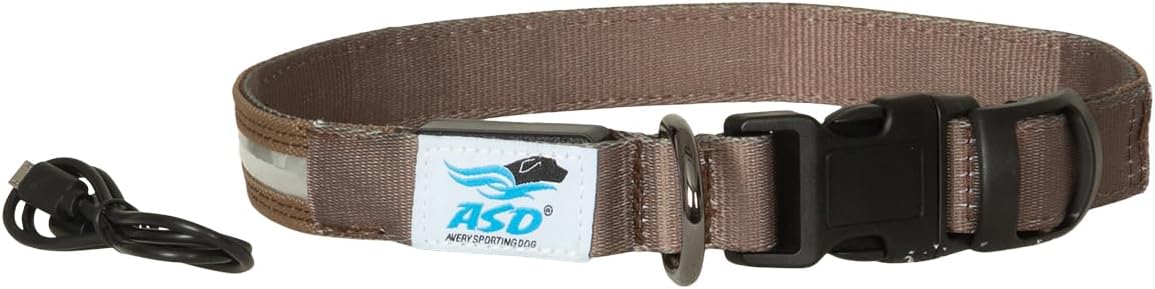 Avery Outdoors Sporting Dog Lighted Collar (Medium, Marsh Brown)