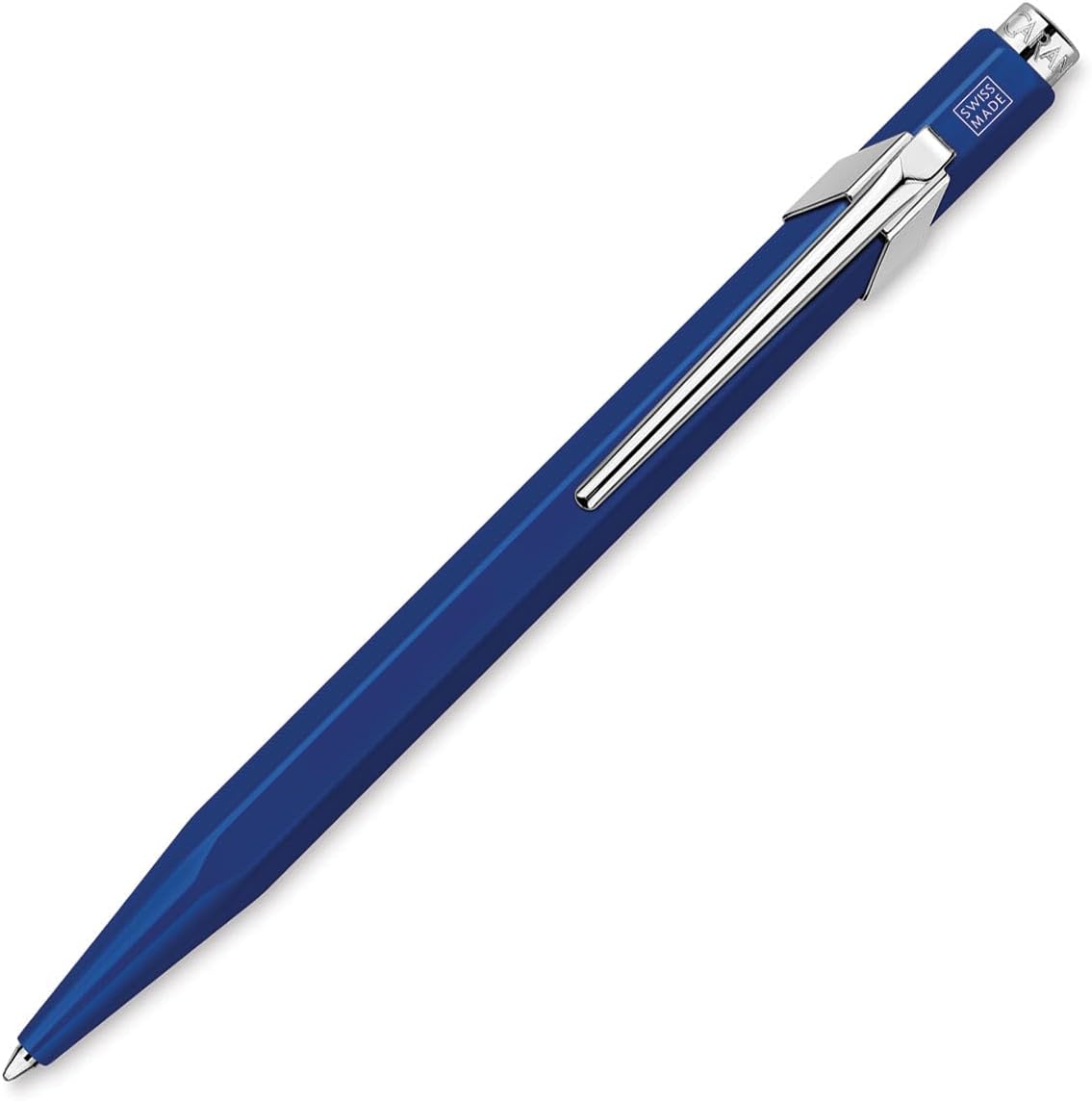 Caran D'Ache 849 Metal-X Ballpoint Pen - Blue