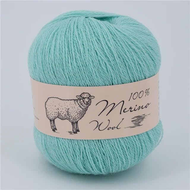 Wollgarn zum Stricken, leichtes Häkeln, dickes Garn, handgestrickt, Herbst/Winter, Mohair, Pullover, Merinowolle, 50 g, 5 Stück