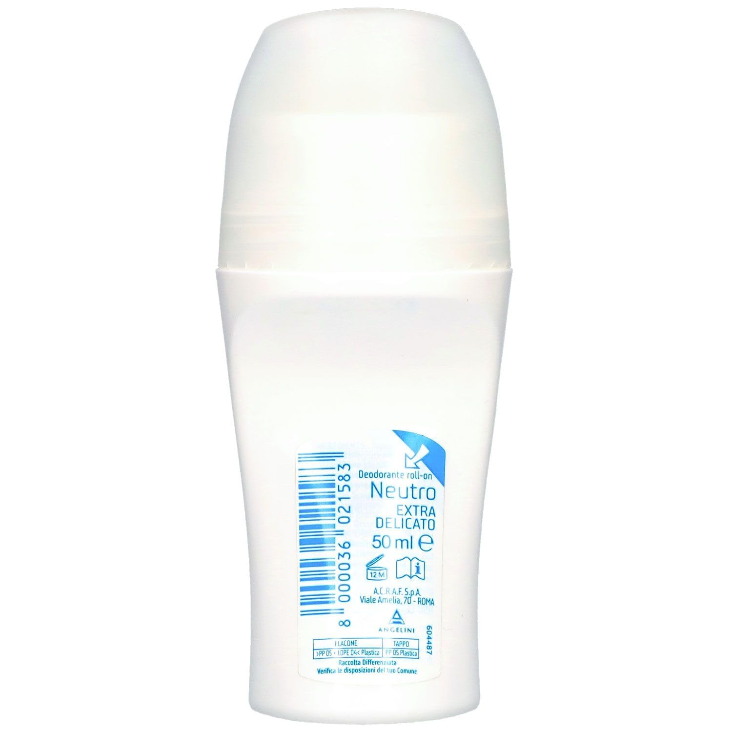 12x Infasil Deo Roll-On Extra Delicato 50 ml – Sanfter Deodorant Roll-On für empfindliche Haut, Lang anhaltender Schutz,+ Italy Shop Service Kostenloser Schlüsselanhänger