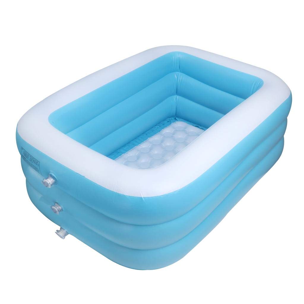 Inflatable Pool Blow up Kiddie Pool Outdoor 180X140cm|Home & Garden|Yard, Garden & Outdoor Living|Pools & Spas|Swimming Pools|Inflatable & Kid Pools-image-45