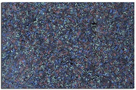 Musiclily 435x290mm Pickguard Blank Material for Electric Guitar Bass Scratch Plate Sheet Custom, 4Ply Abalone Shell