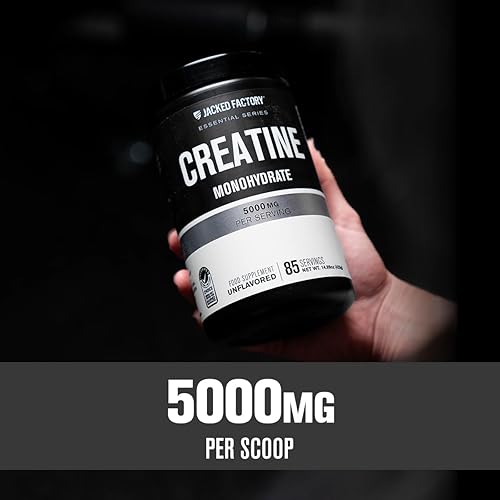 Miniatura 5 de Jacked Factory Nitrosurge Pre-entrenamiento en monohidrato de uva y creatina para hombres y mujeres