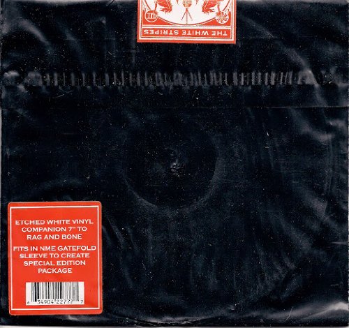 Image of The White Stripes Icky Thump Sealed One sided etched white vinyl UK 45 7"