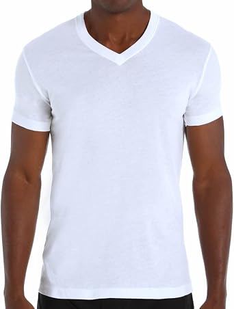 2(X)IST Men's Pima Cotton V-Neck T-Shirt