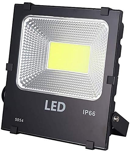 ZVALIEVYE Led Floodlight Led Garden Floodlight Ip65 Watertight Outdoor Work Light 6500K Super Bright Spotlight for Garagege Construction Lighting 50W