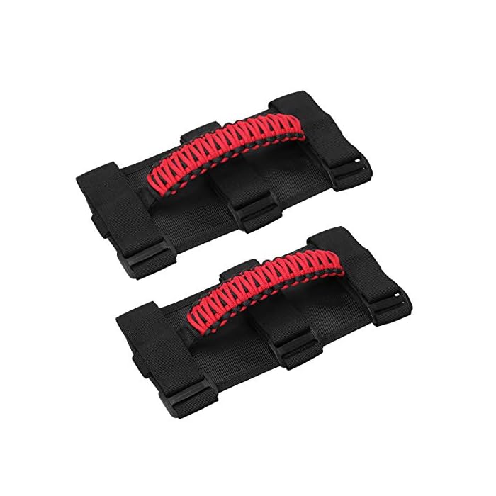Buy Grab Handles for Jeep 2 Pack, Luxiv 3rd Party Accessory Roll Bar