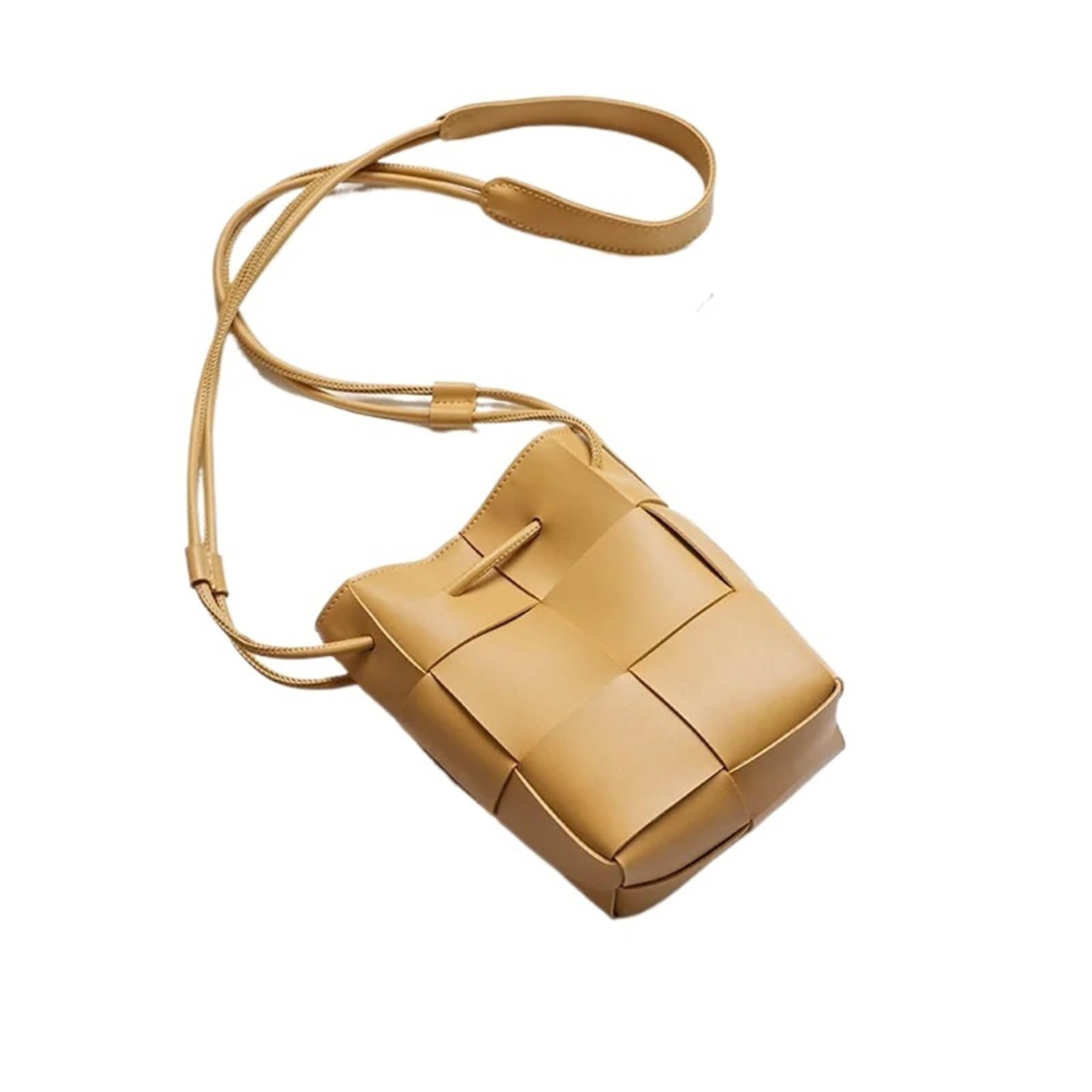 Bolso Cruzado De Cuero For Mujer, Bolsos De Mano For Mujer, Bolsos De Hombro De Gran Capacidad, Bolsos Cruzados For Mujer Adecuado para Viajar, Fiesta, Trabajo(Yellow)