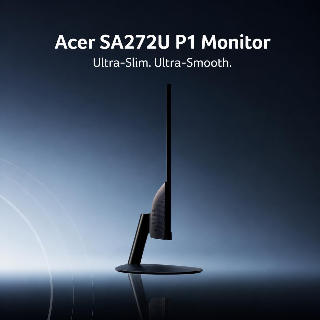 Acer SA272U P1 27 Inch WQHD (2560x1440) IPS Ultra Slim Monitor | 144Hz Refresh Rate | 1ms VRB | HDR10 | AMD FreeSync | HDMI 2.0 + DisplayPort 1.4 | Built-in Dual Speakers | VisionCare | Black — Amazon image 10