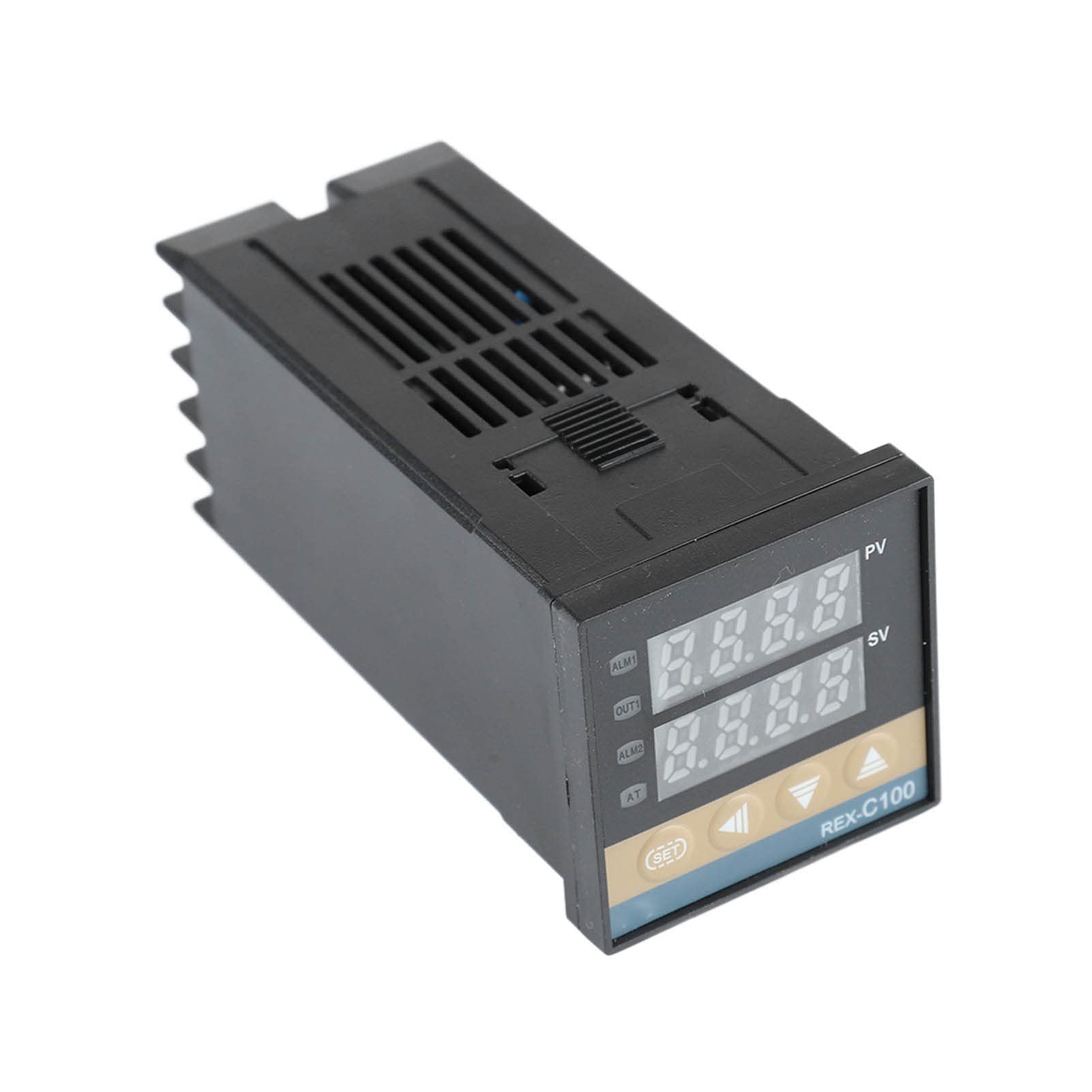 Régulateur de température PID REX-C100FK02 avec relais statique SSR Jenngaoo 100-240V