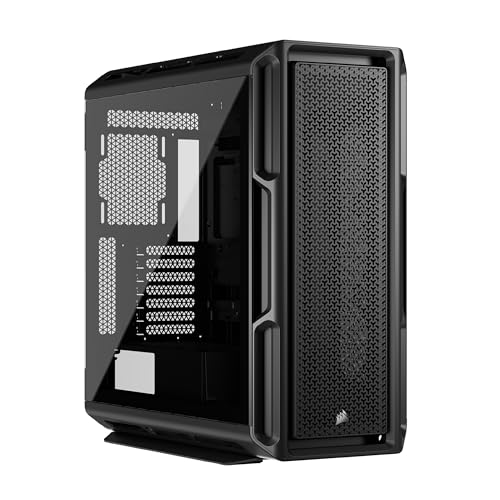 CORSAIR 5000T ミッドタワー PC ケース ? 裏配線マザーボードをサポート ? RapidRoute 裏配線マザーボード ? 取り外し可能なエアフローパネル ? 最新のフロントパネル I/O ? 複数の 360 mm ラジエーターを搭載可能
