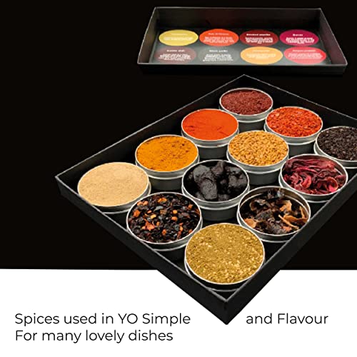 TeaSaltAndSpices Ottolenghi-Gewürze Für Fans. Gewürze die er in seinen Kochbüchern Simple und Flavour verwendet. + 3 Rezepte. Gewürze-Kit.