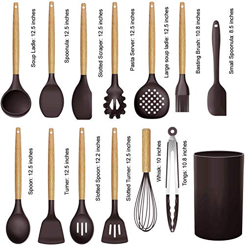 Silicone Cooking Utensils Kitchen Utensil Set - Image 2