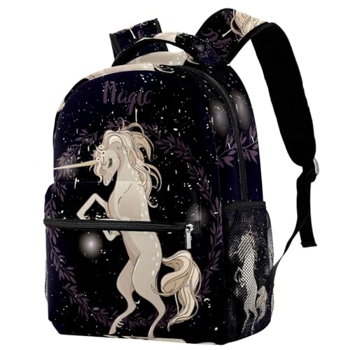 Sac à dos chien mignon imprimé de 29.4x20x40cm pour ordinateur portable et voyage urbain