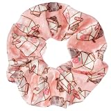 Pusheen the Cat Pink Strawberry Milk Carton Hair Scrunchie, 1 Count (Pack of 1)