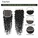 AliBonnie Brazilian Virgin Deep Wave Human Hair Wigs Deep Curly Human hair Lace Closure Wigs Free Part