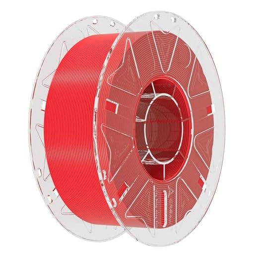 ⚡ Creality PLA Filament 1.75mm for K2 Plus Combo, RFID 3D Printer Filament PLA for High Speed 30-600mm/s, 1kg(2.2lbs)/Spool Hyper PLA Filament Support CFS, Fits for Most 3D Printers (Red)