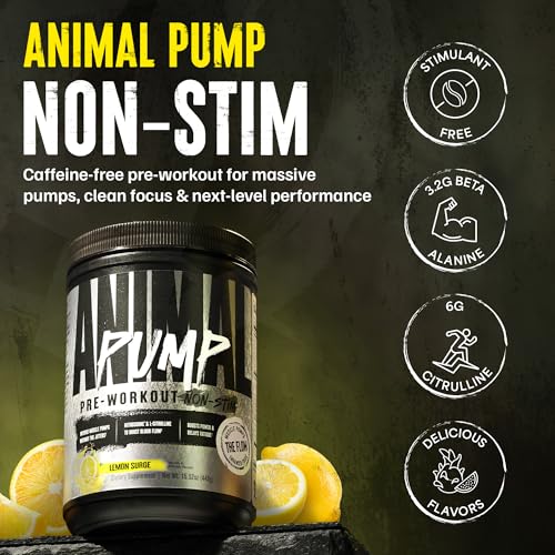 Animal Pump Non Stim Pre Workout