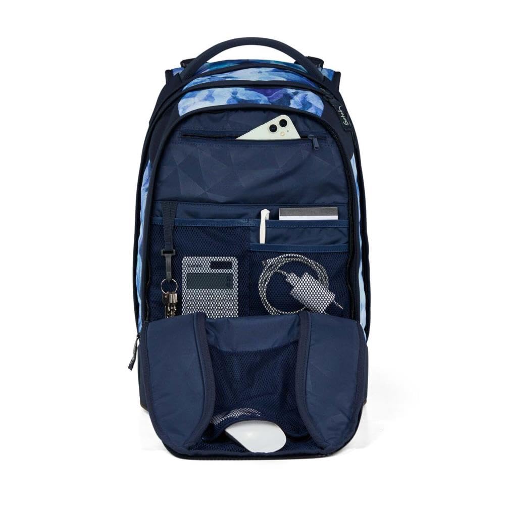 Satch Juego mochila Lilac Blossom Artículos escolares Unisex Poliéster Reciclado Multicolor