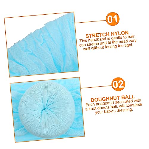 SHOWERORO Faixa De Cabeça Infantil Acessórios De Cabelo Para Crianças Laços De Cabelo Para Meninas F