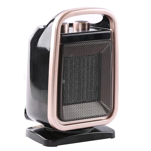 1800W Electric Heater Portable Space Heater with Thermostat Fast Heating Fan with Heating & Fan Modes 70 Oscillation Overheat & Tip-Over Protection for Bedroom Office and Indoor Use