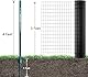 ARIFARO Zaunpfosten 122cm Robuste Metallpfosten, Packung mit 10, Kein Graben Garten U-Pfosten für Drahtzaun Stahlpfosten für Hof, Outdoor-Draht