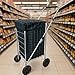 4 Wheel Shopping Cart Trolley Folding Mobility Large Travel Premium 70L Bag Case Height Adjustable Handle