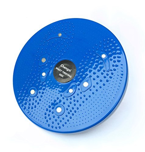 chengsi Twisting Waist Disc Bodytwister Ankle Body Aerobic Exercise Foot Exercise Fitness Twister Magnet Balance Rotating Board Blue nyp01lan