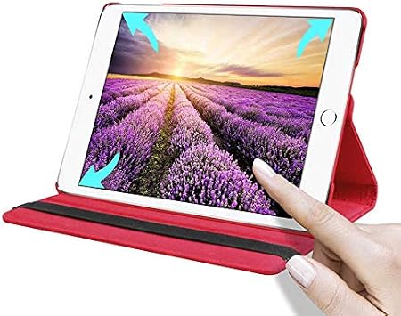 Aksesuarcim Samsung Galaxy Tab S6 SM-T860 T865 ile Uyumlu Kılıfı Suni Deri 2 Farklı Stand Olabilen Darbe Korumalı 360 Dönebilen Tablet Kılıfı Lacivert