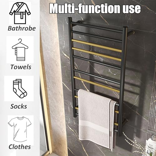 Chauffe-serviettes électrique contre l'humidité pour sécher efficacement le linge - 5