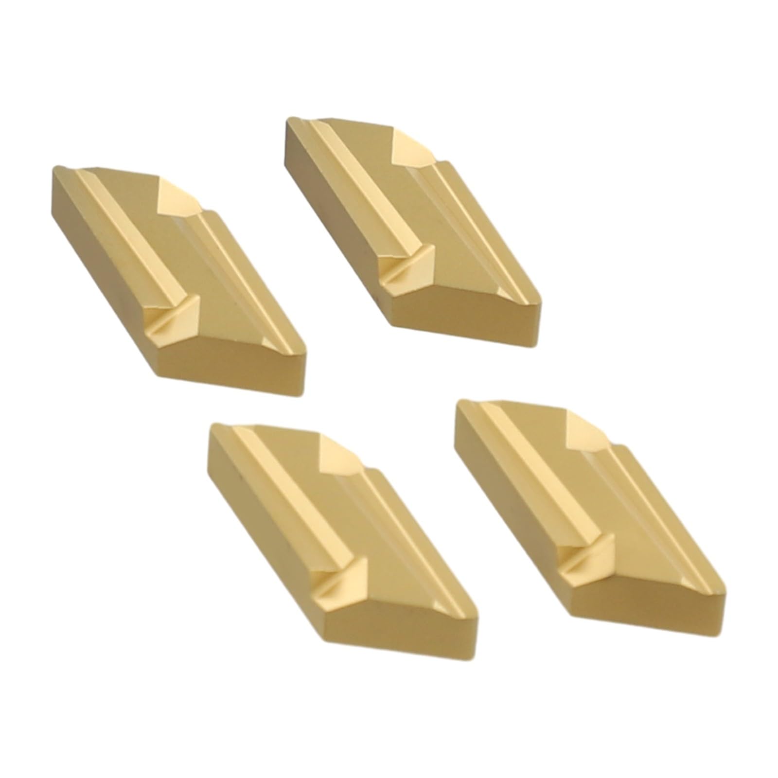 KNUX160405R-11 Inserti di tornitura in carburo indicizzabili, set da 10 pezzi per portautensili destro DKJNR, inserti per tornio CNC con elevata resistenza alla presa e tolleranza stretta