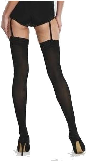 Missi Black 50 Denier Opaque Stockings - X-Large
